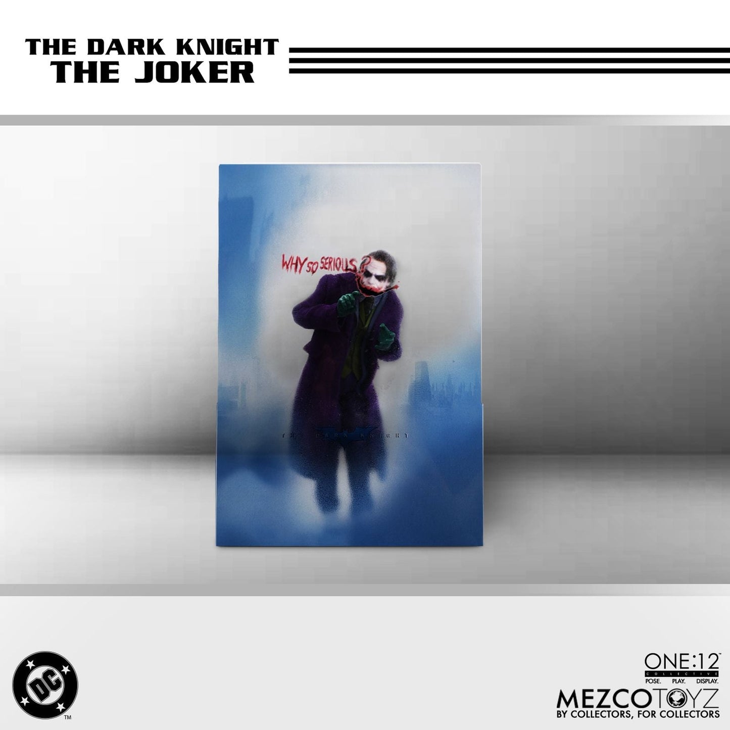THE JOKER HEATH LEDGER VERSION FIGURA 17 CM DC UNIVERSE THE DARK KNIGHT ONE:12 COLLECTIVE