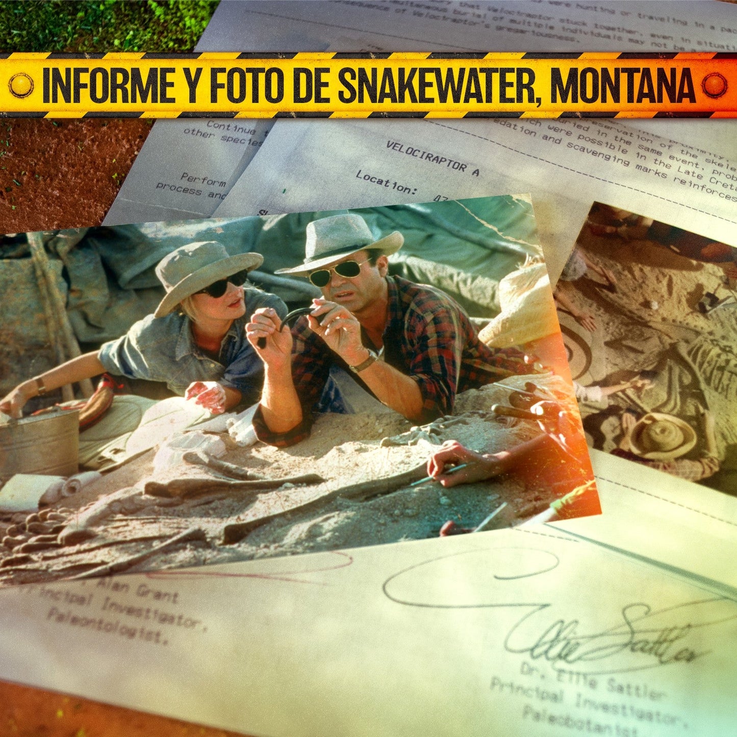THE LOST MEMORIES COLLECTOR BOX JURASSIC PARK