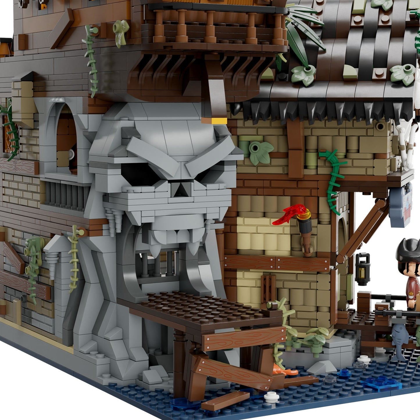 THE PIRATES PUB SET CONSTRUCCION 58 CM RETRO SERIES
