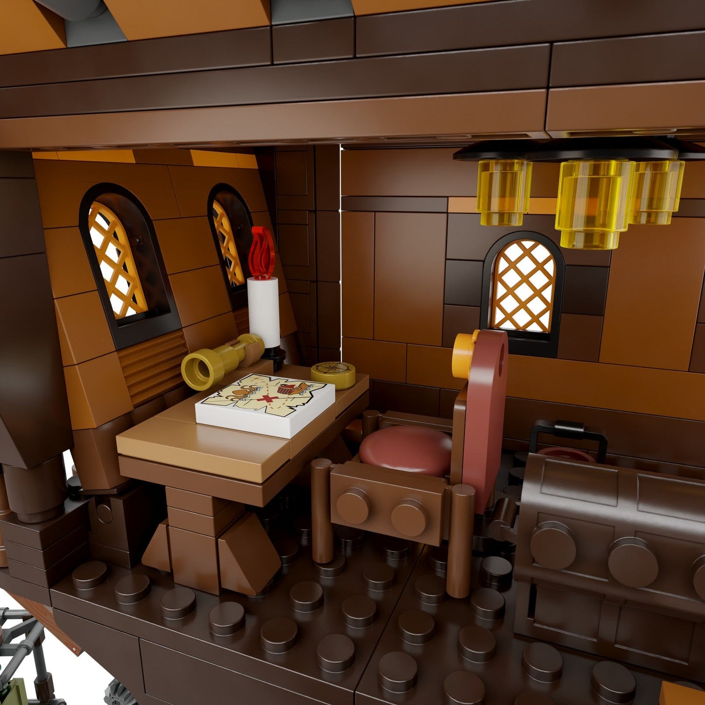 THE PIRATES PUB SET CONSTRUCCION 58 CM RETRO SERIES