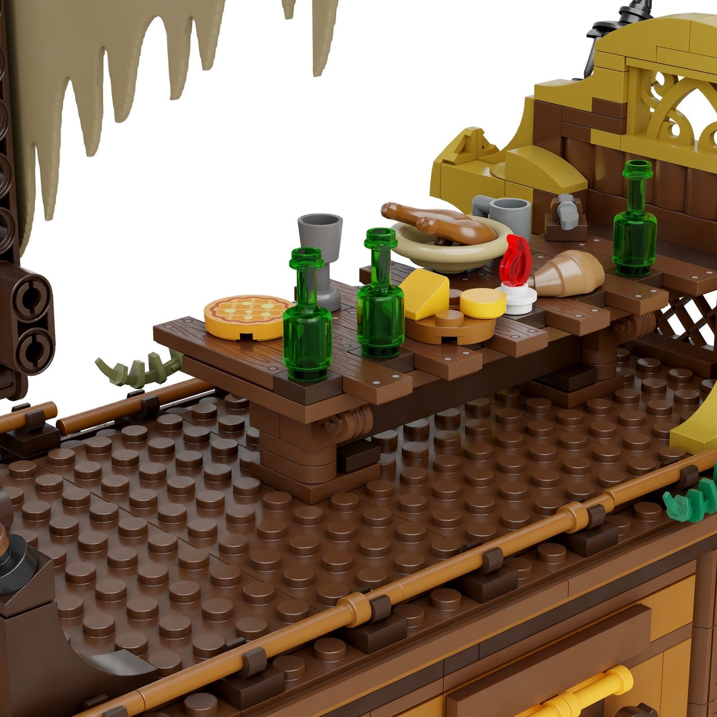 THE PIRATES PUB SET CONSTRUCCION 58 CM RETRO SERIES