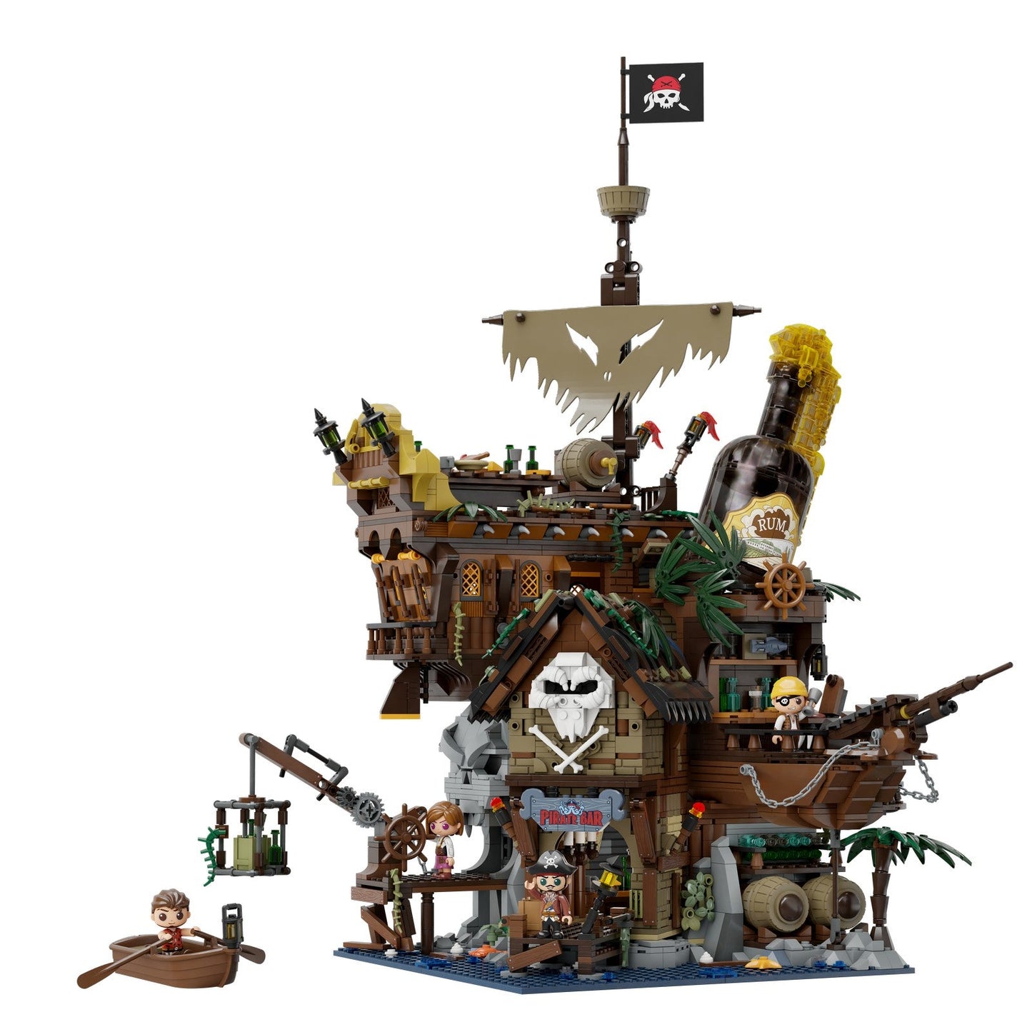 THE PIRATES PUB SET CONSTRUCCION 58 CM RETRO SERIES