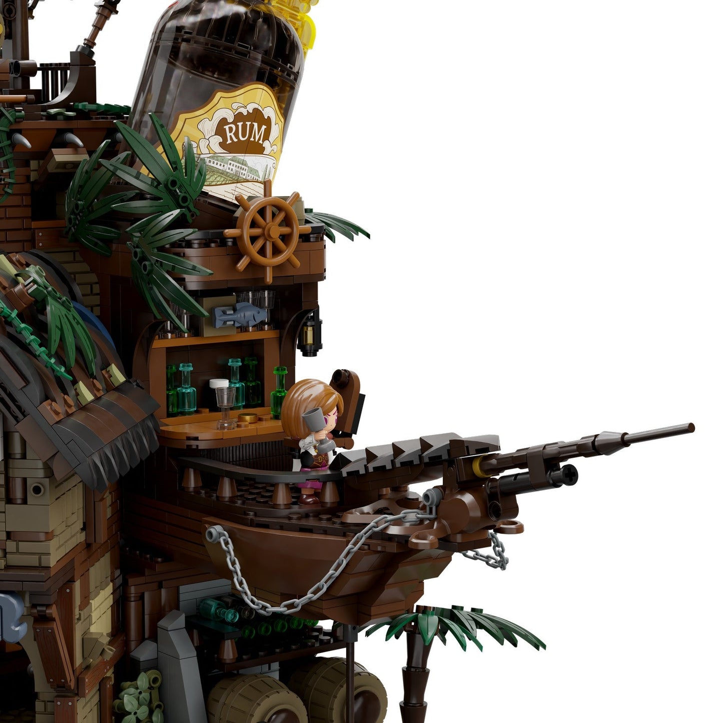 THE PIRATES PUB SET CONSTRUCCION 58 CM RETRO SERIES