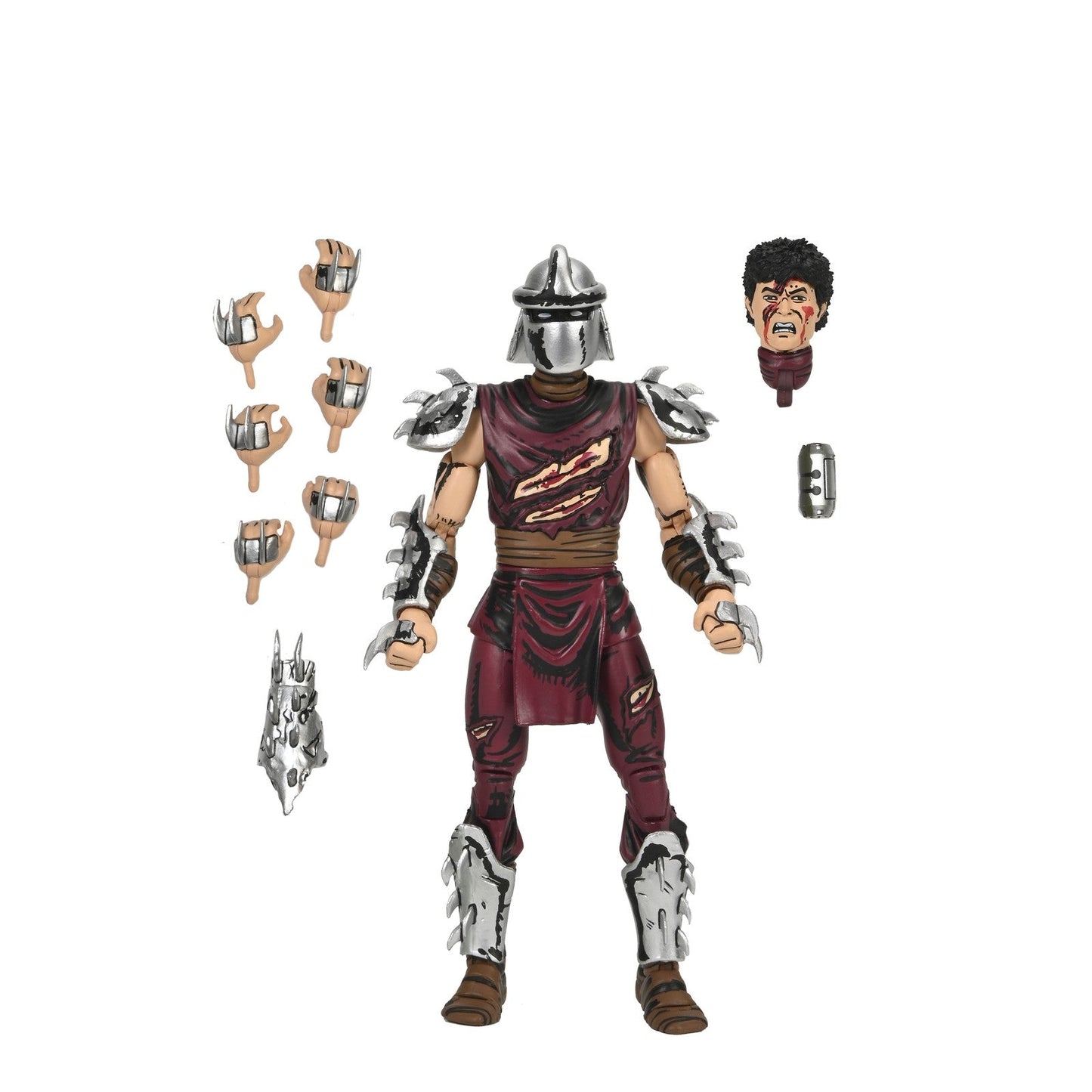 THE SHREDDER BATTLE DAMAGED (CLASSIC COLORS) SCALE ACTION FIGURA 18 CM TEENAGE MUTANT NINJA TURTLES MIRAGE COMICS