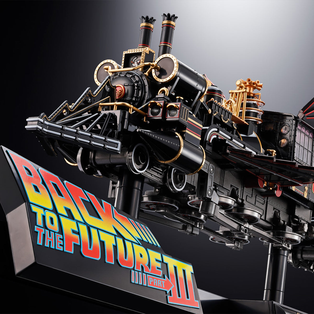 TIME TRAIN FIGURA 52 CM BACK TO THE FUTURE III CHOGOKIN