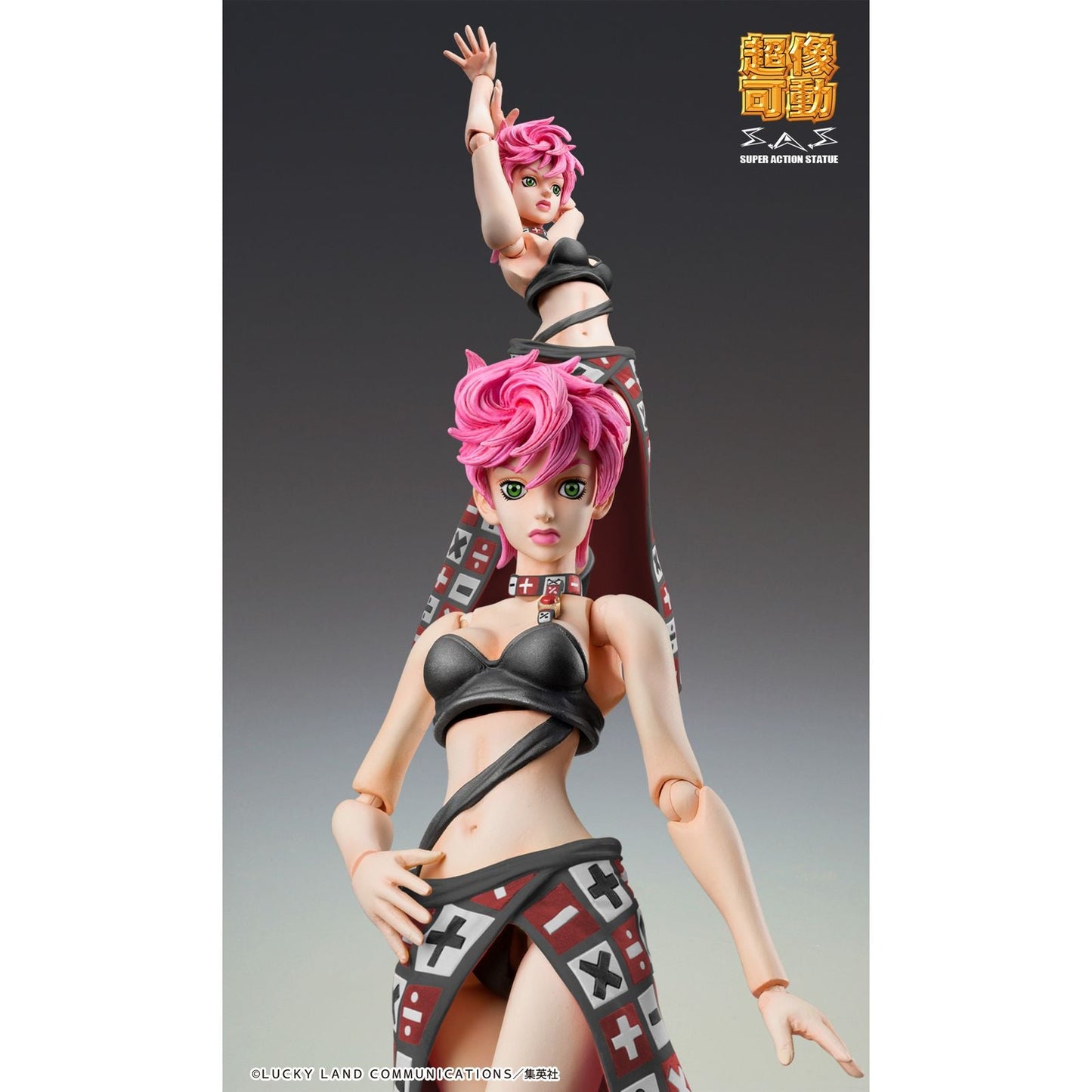 TRISH UNA BLACK VERSION FIGURA 15 CM JOJO'S BIZARRE ADVENTURE GOLDEN WIND CHOZOKADO