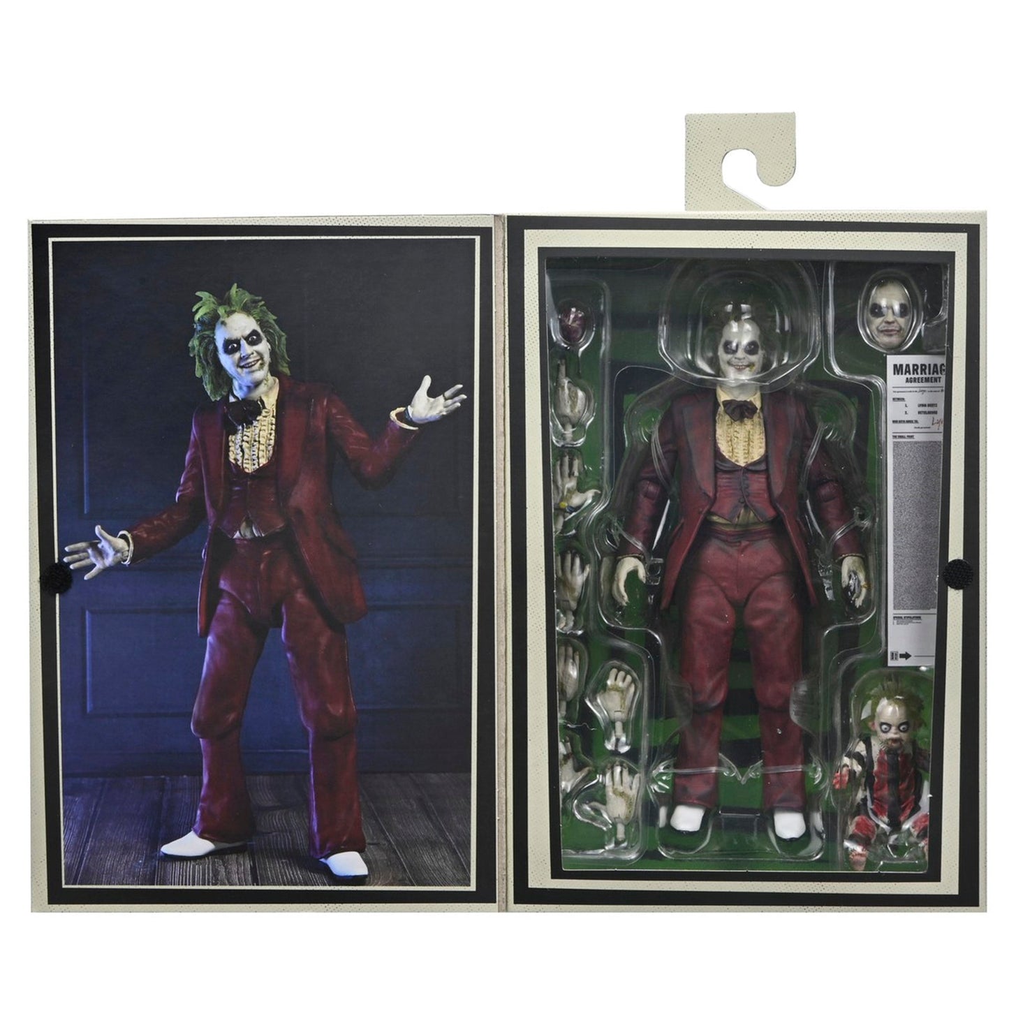 ULTIMATE BEETLEJUICE (WEDDING TUXEDO) SCALE ACTION FIGURA 18 CM BEETLEJUICE BEETLEJUICE