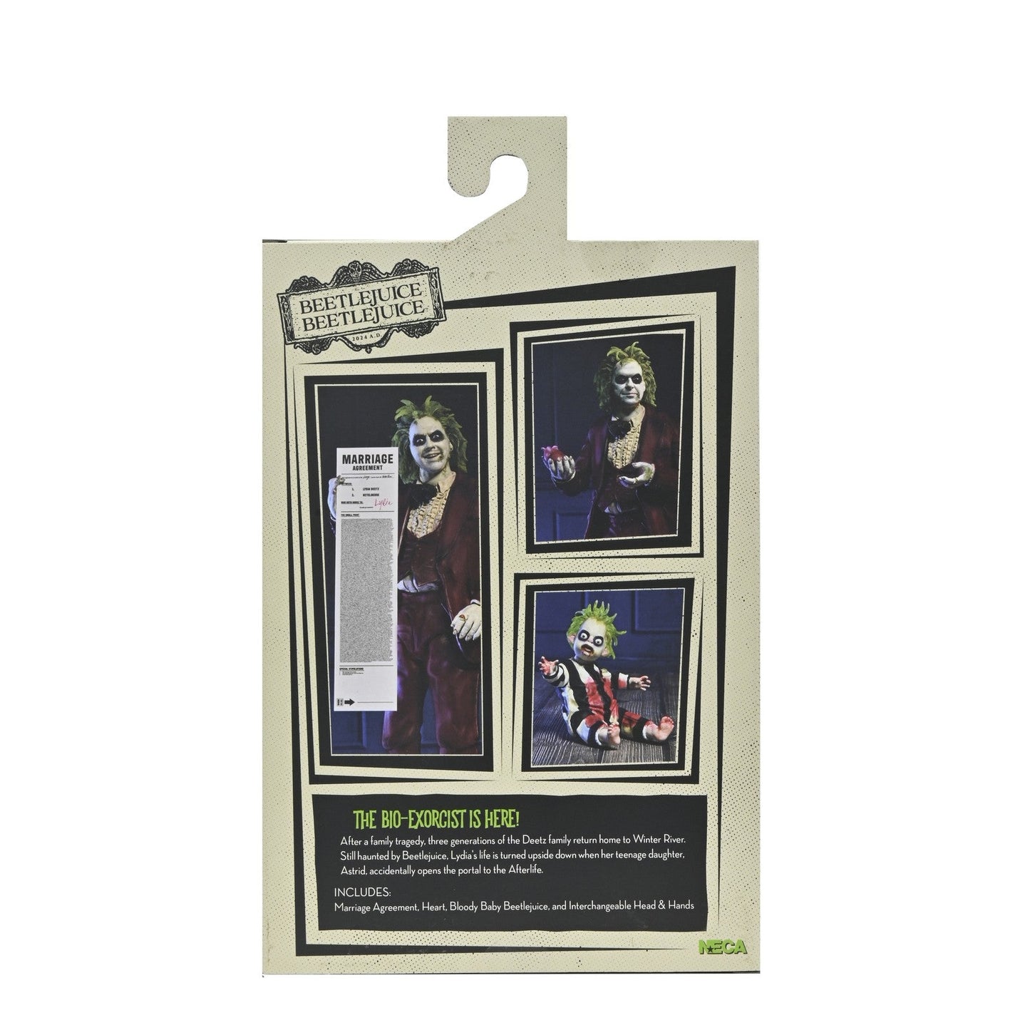 ULTIMATE BEETLEJUICE (WEDDING TUXEDO) SCALE ACTION FIGURA 18 CM BEETLEJUICE BEETLEJUICE