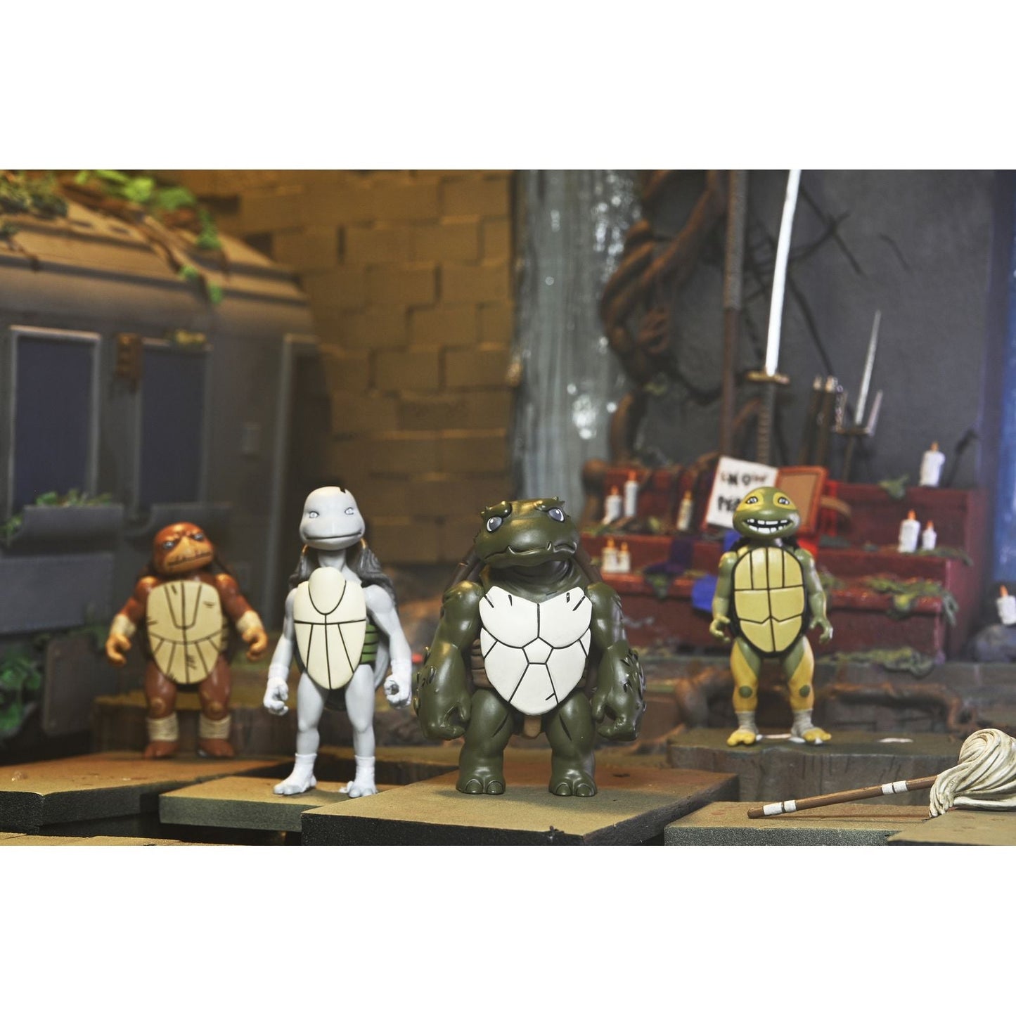 ULTIMATE CASEY MARIE JONES, ODYN & UNO FIGURAS 18 CM TEENAGE MUTANT NINJA TURTLES: THE LAST RONIN - THE LOST YEARS