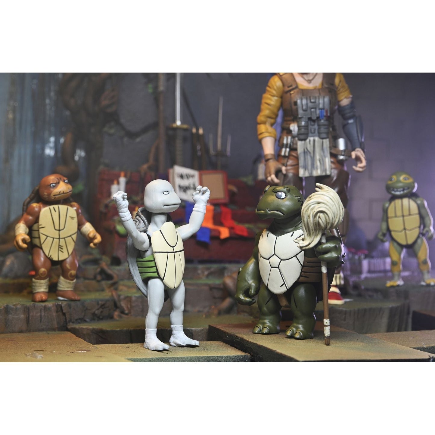 ULTIMATE CASEY MARIE JONES, ODYN & UNO FIGURAS 18 CM TEENAGE MUTANT NINJA TURTLES: THE LAST RONIN - THE LOST YEARS