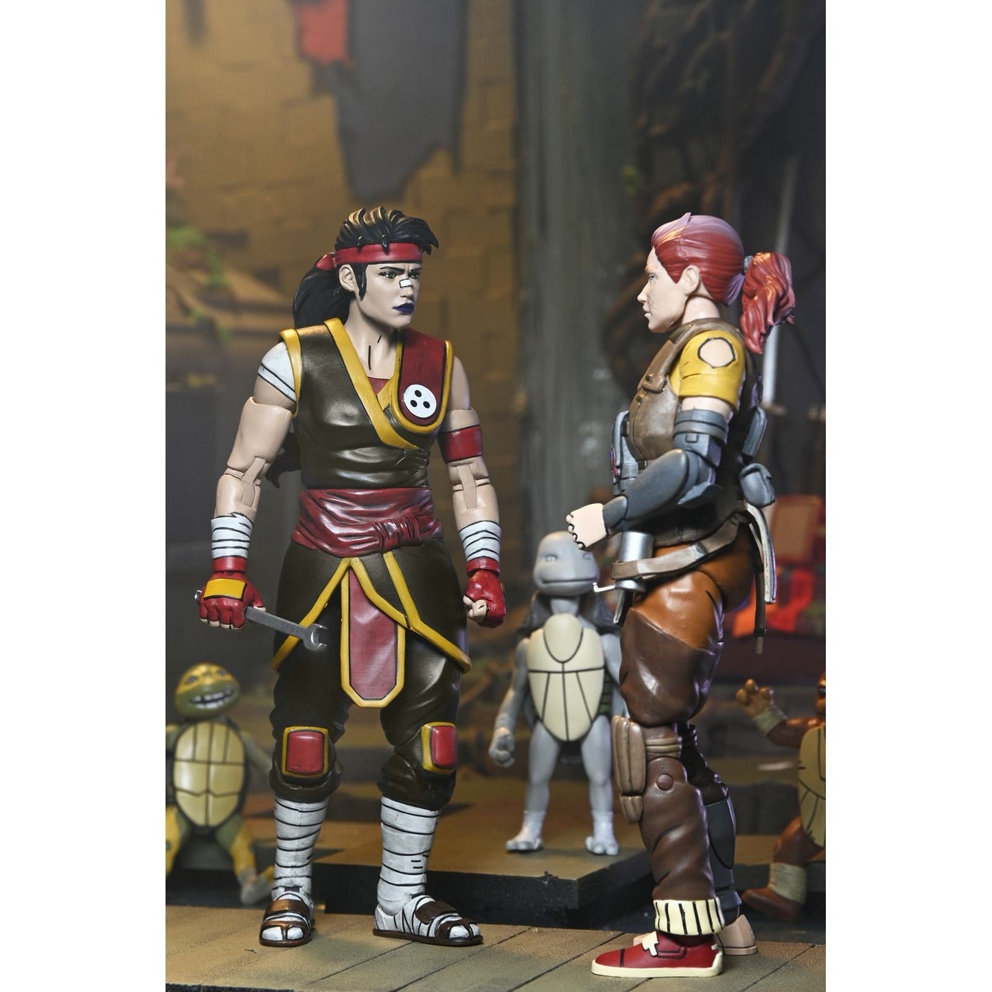 ULTIMATE CASEY MARIE JONES, ODYN & UNO FIGURAS 18 CM TEENAGE MUTANT NINJA TURTLES: THE LAST RONIN - THE LOST YEARS