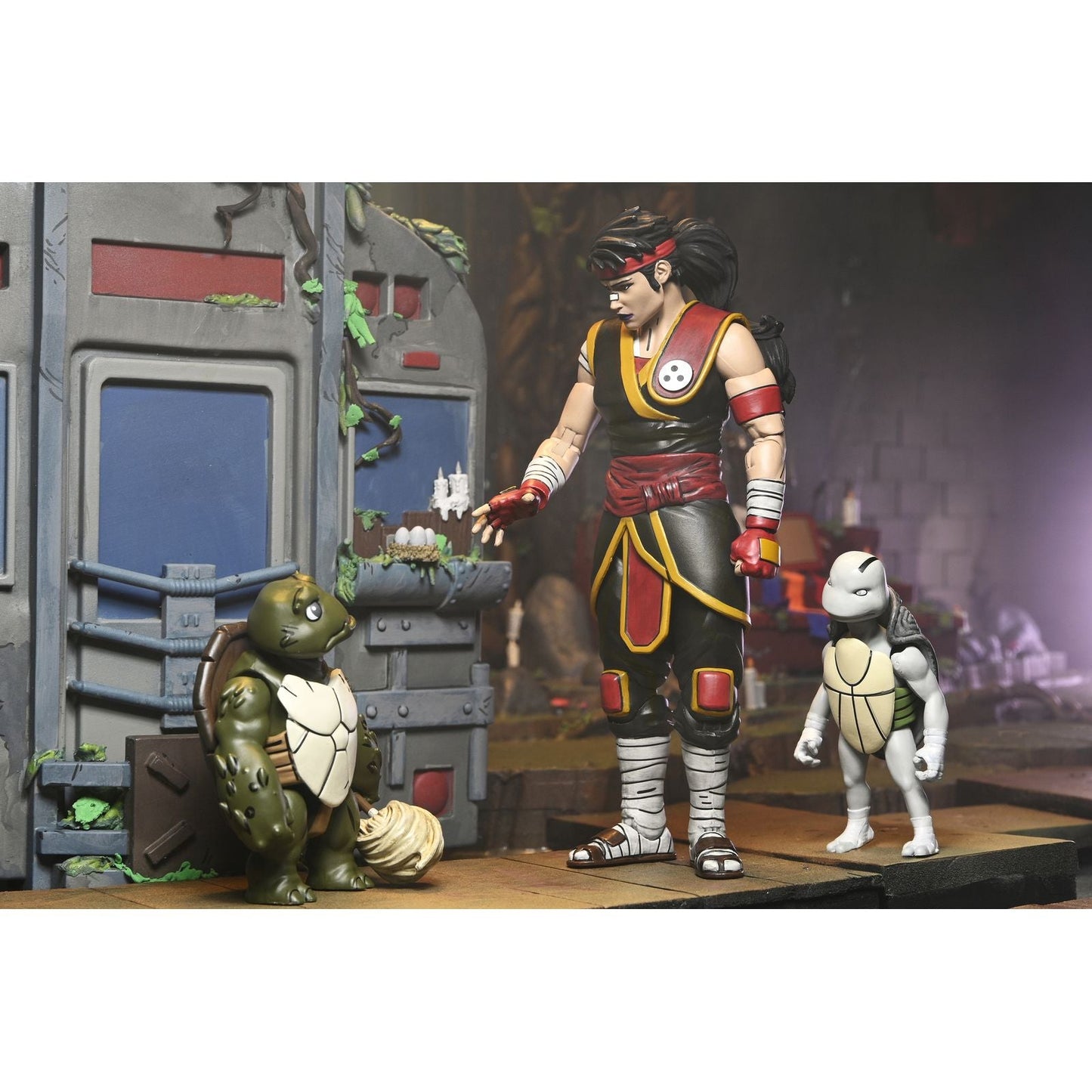 ULTIMATE CASEY MARIE JONES, ODYN & UNO FIGURAS 18 CM TEENAGE MUTANT NINJA TURTLES: THE LAST RONIN - THE LOST YEARS