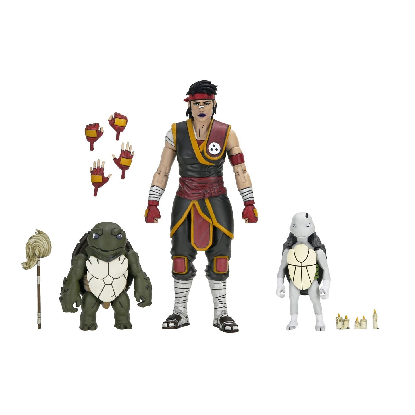 ULTIMATE CASEY MARIE JONES, ODYN & UNO FIGURAS 18 CM TEENAGE MUTANT NINJA TURTLES: THE LAST RONIN - THE LOST YEARS