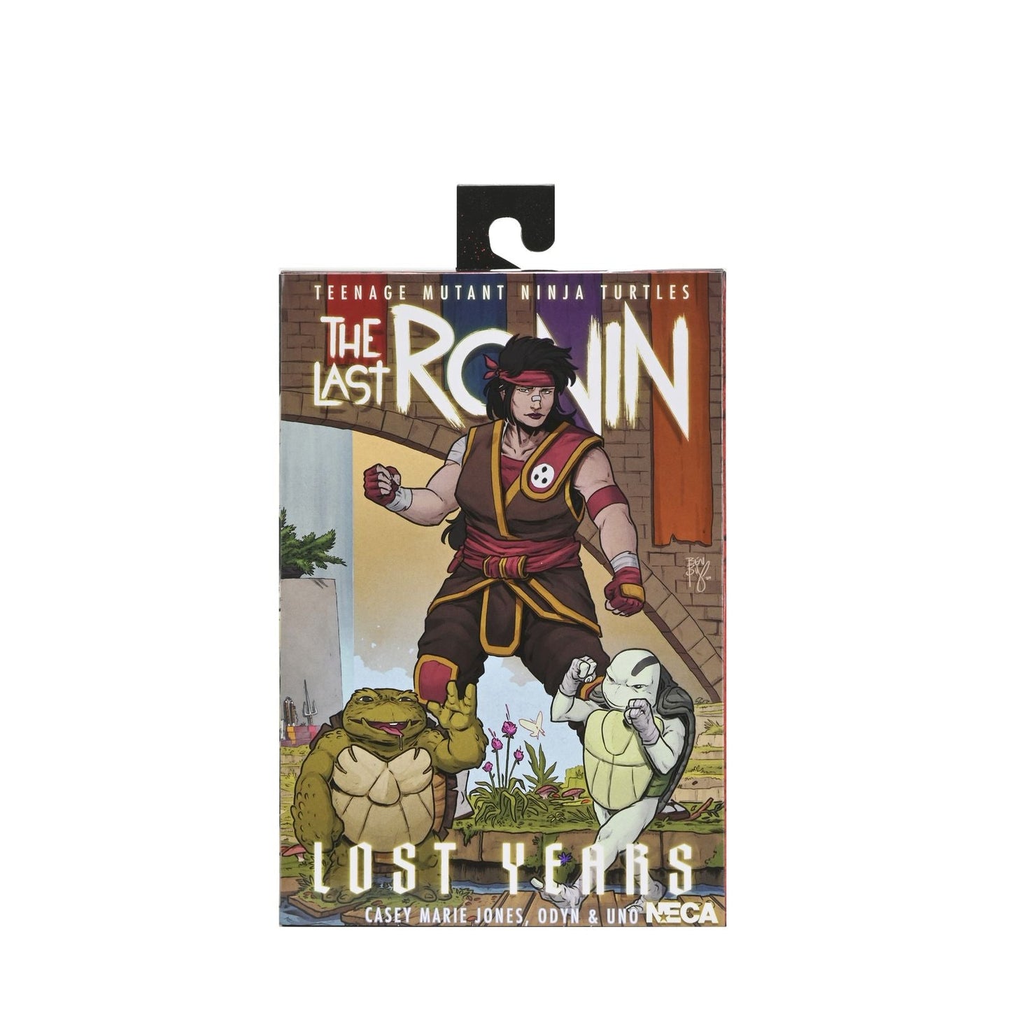 ULTIMATE CASEY MARIE JONES, ODYN & UNO FIGURAS 18 CM TEENAGE MUTANT NINJA TURTLES: THE LAST RONIN - THE LOST YEARS
