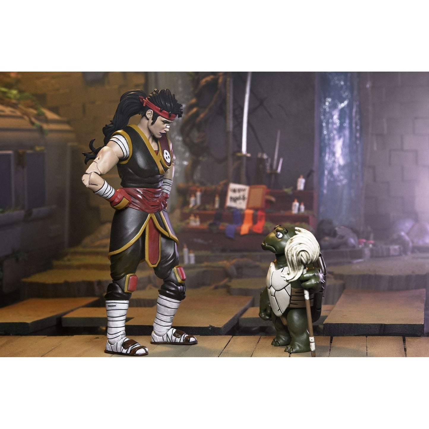 ULTIMATE CASEY MARIE JONES, ODYN & UNO FIGURAS 18 CM TEENAGE MUTANT NINJA TURTLES: THE LAST RONIN - THE LOST YEARS