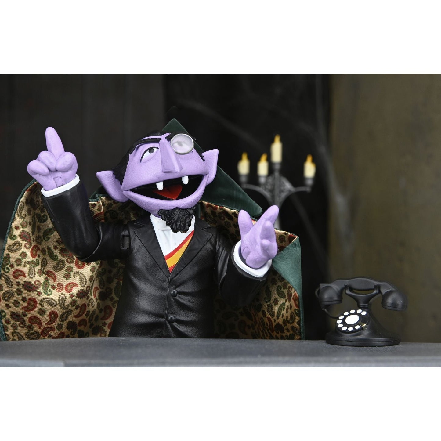ULTIMATE EL CONDE DRACO FIGURA 18 CM SESAME STREET