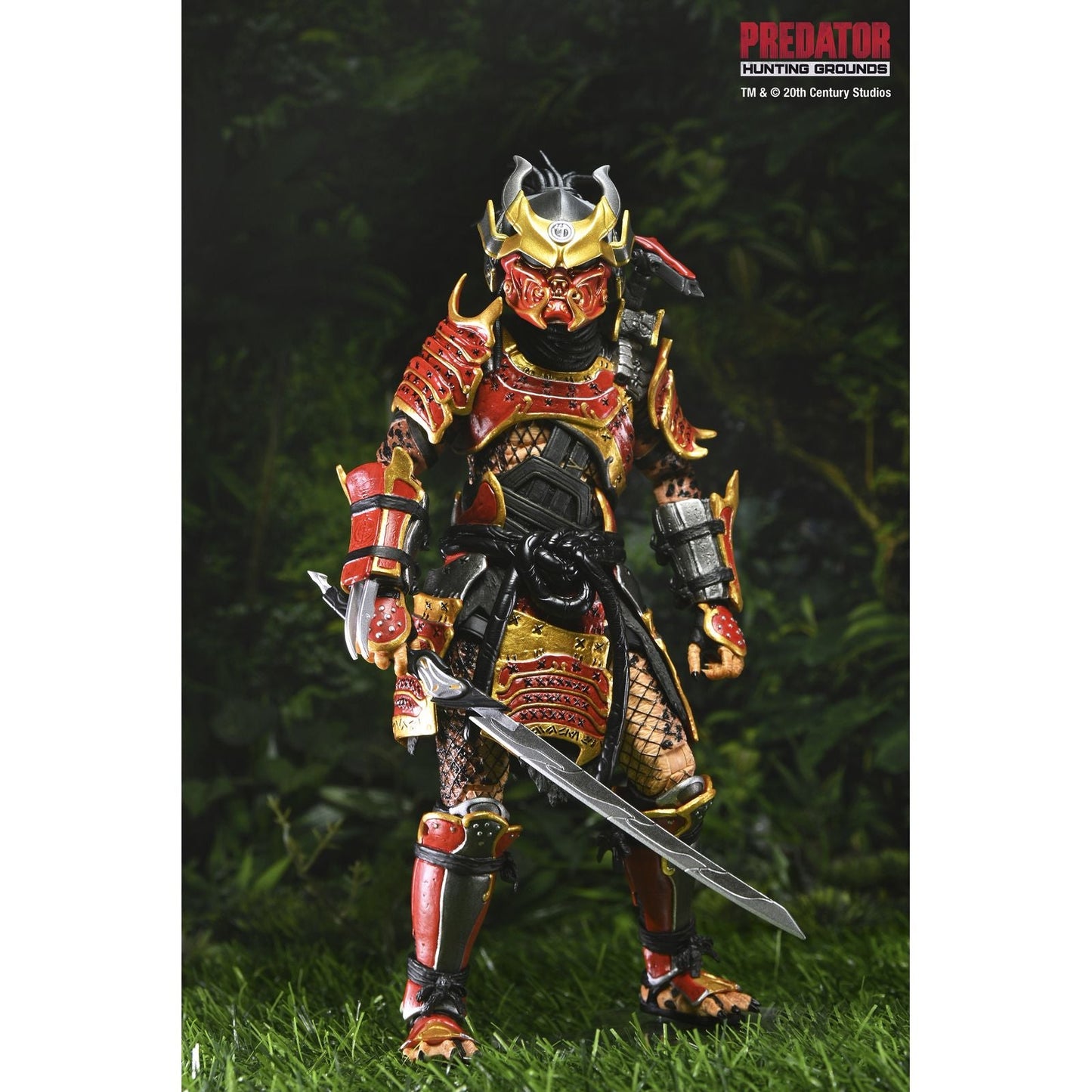 ULTIMATE SAMURAI PREDATOR FIGURA 18 CM PREDATOR: HUNTING GROUNDS