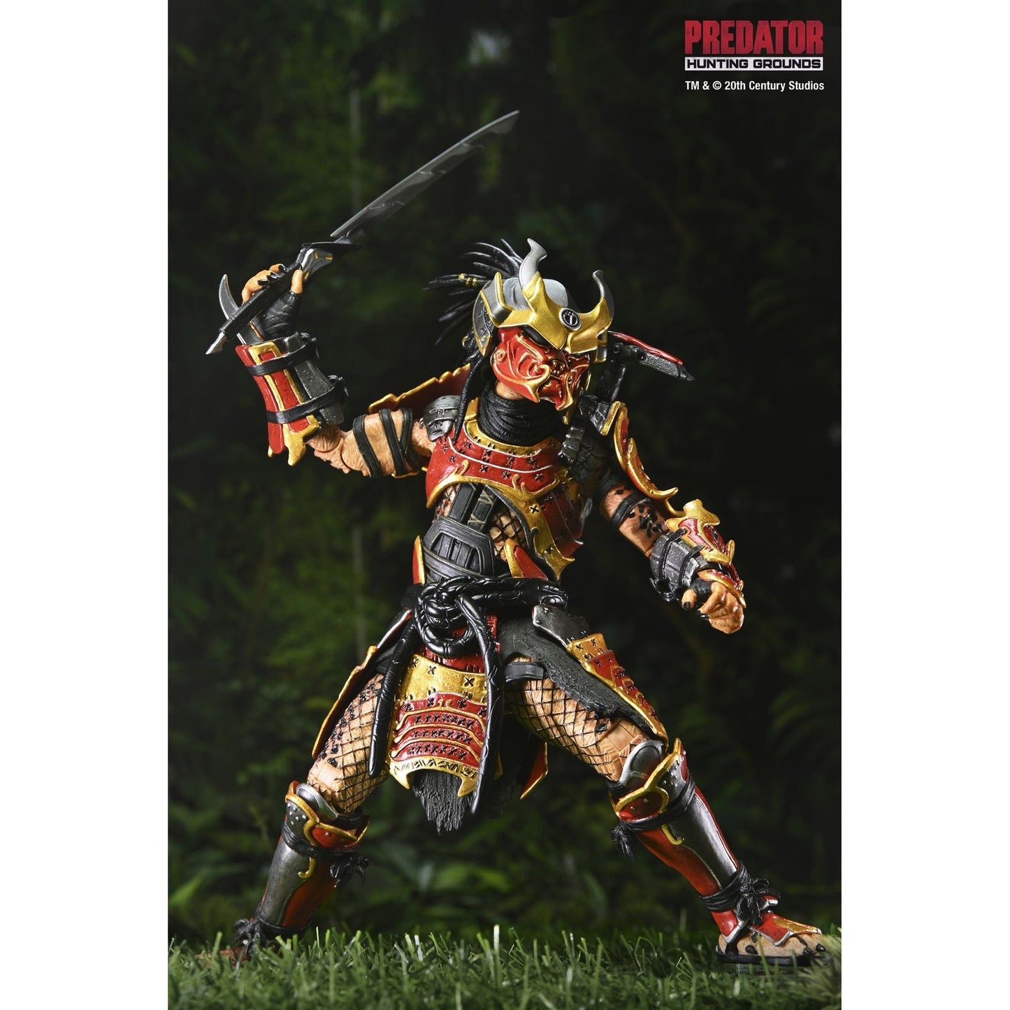 ULTIMATE SAMURAI PREDATOR FIGURA 18 CM PREDATOR: HUNTING GROUNDS