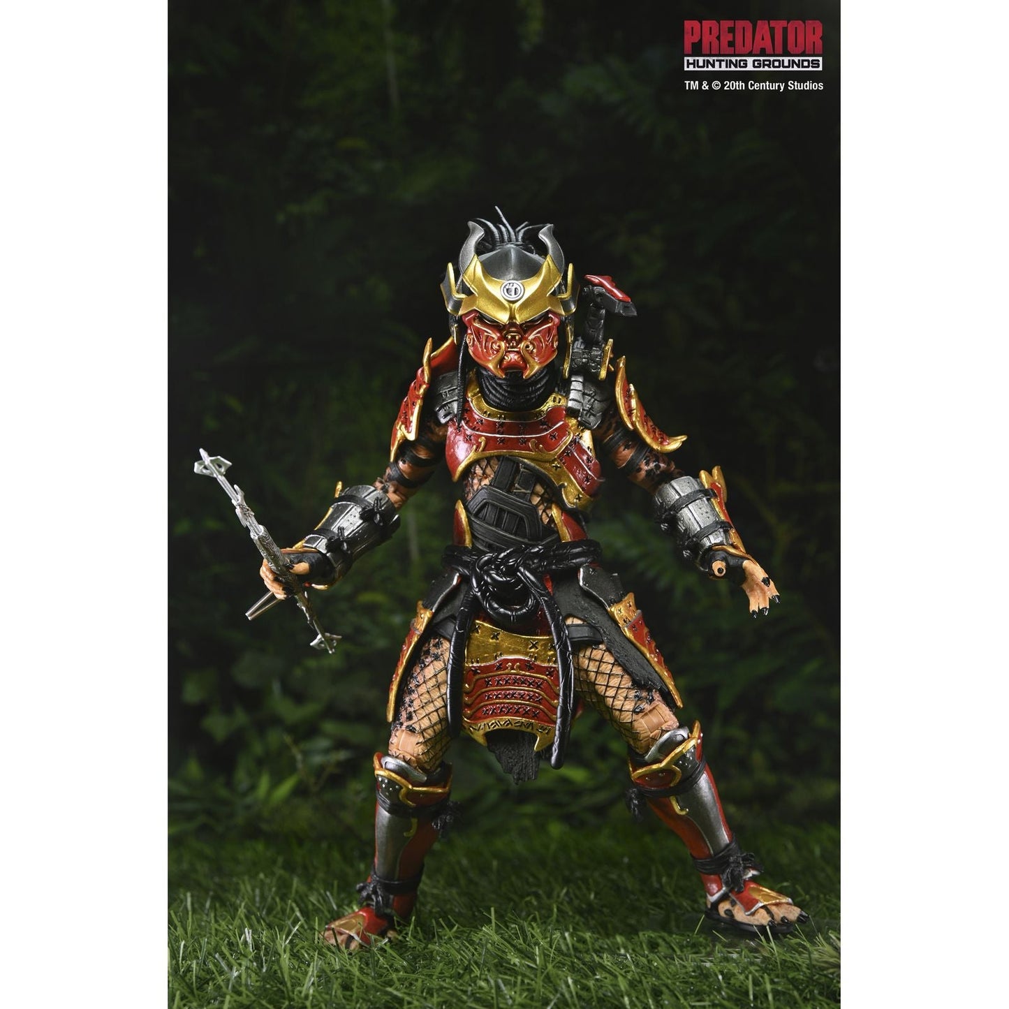 ULTIMATE SAMURAI PREDATOR FIGURA 18 CM PREDATOR: HUNTING GROUNDS