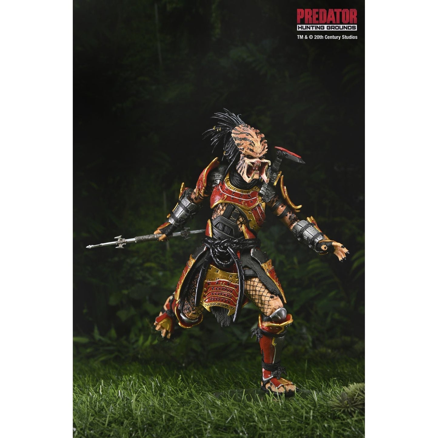 ULTIMATE SAMURAI PREDATOR FIGURA 18 CM PREDATOR: HUNTING GROUNDS