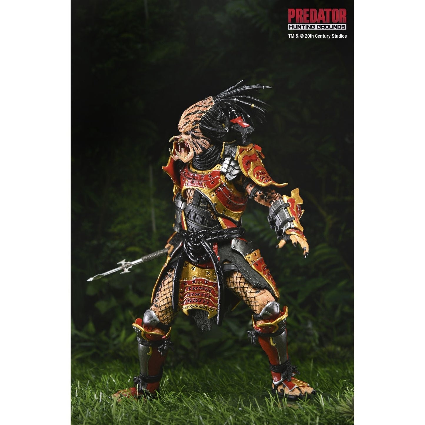 ULTIMATE SAMURAI PREDATOR FIGURA 18 CM PREDATOR: HUNTING GROUNDS