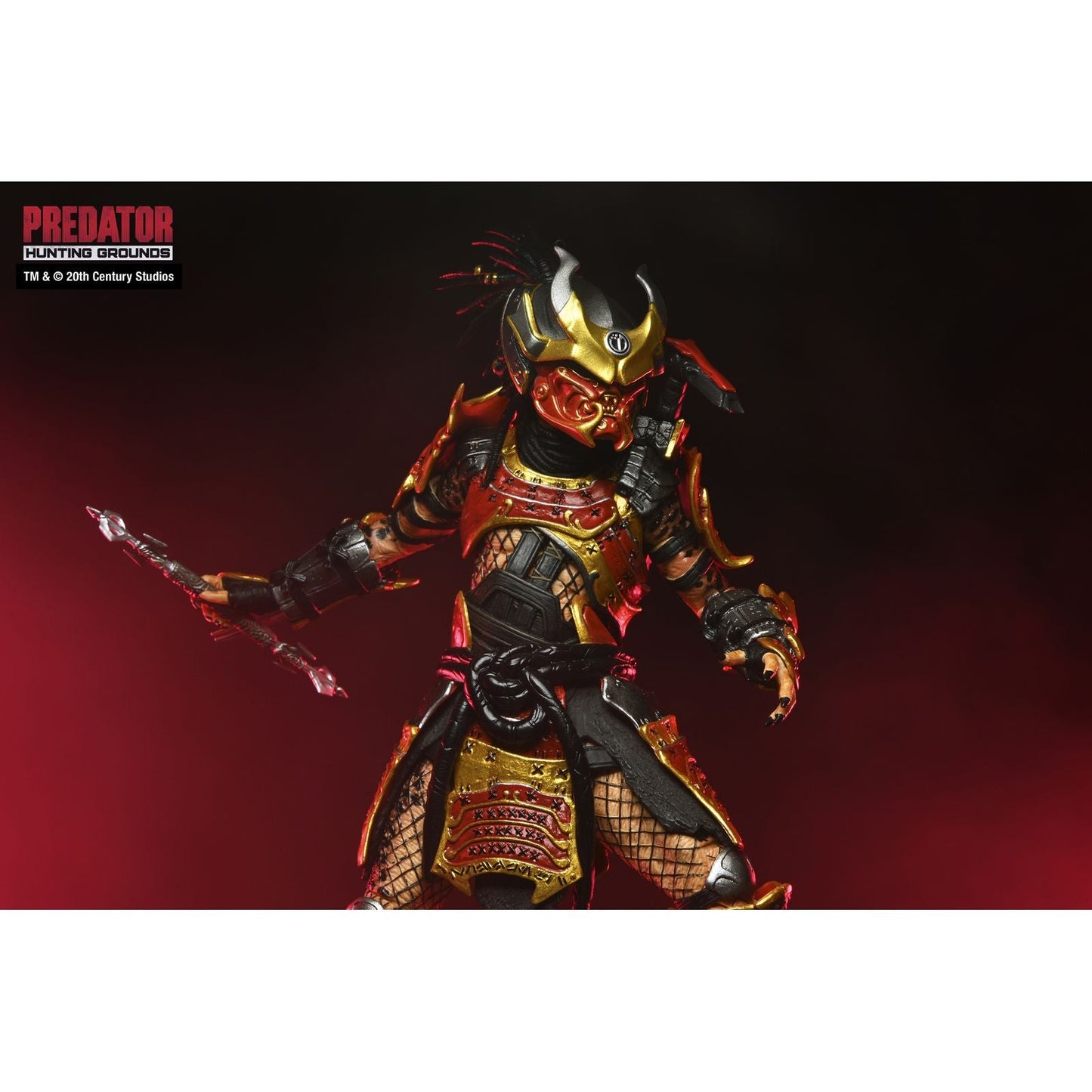 ULTIMATE SAMURAI PREDATOR FIGURA 18 CM PREDATOR: HUNTING GROUNDS