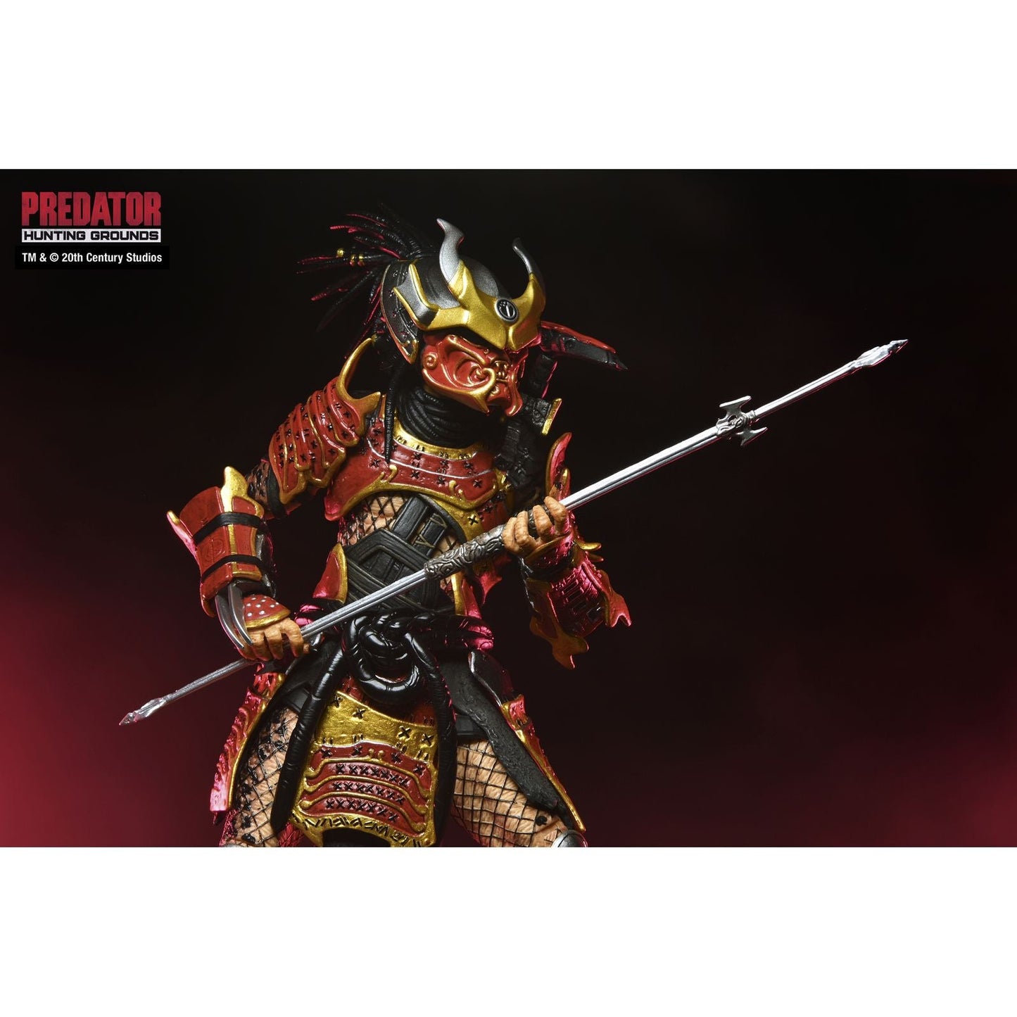 ULTIMATE SAMURAI PREDATOR FIGURA 18 CM PREDATOR: HUNTING GROUNDS