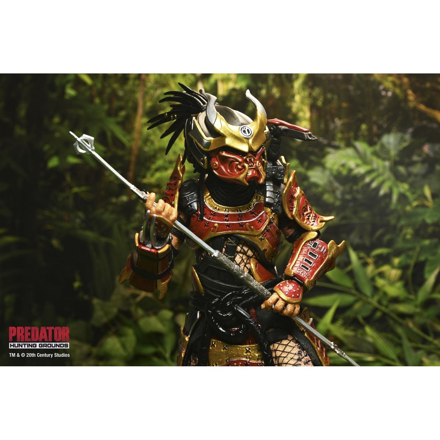 ULTIMATE SAMURAI PREDATOR FIGURA 18 CM PREDATOR: HUNTING GROUNDS