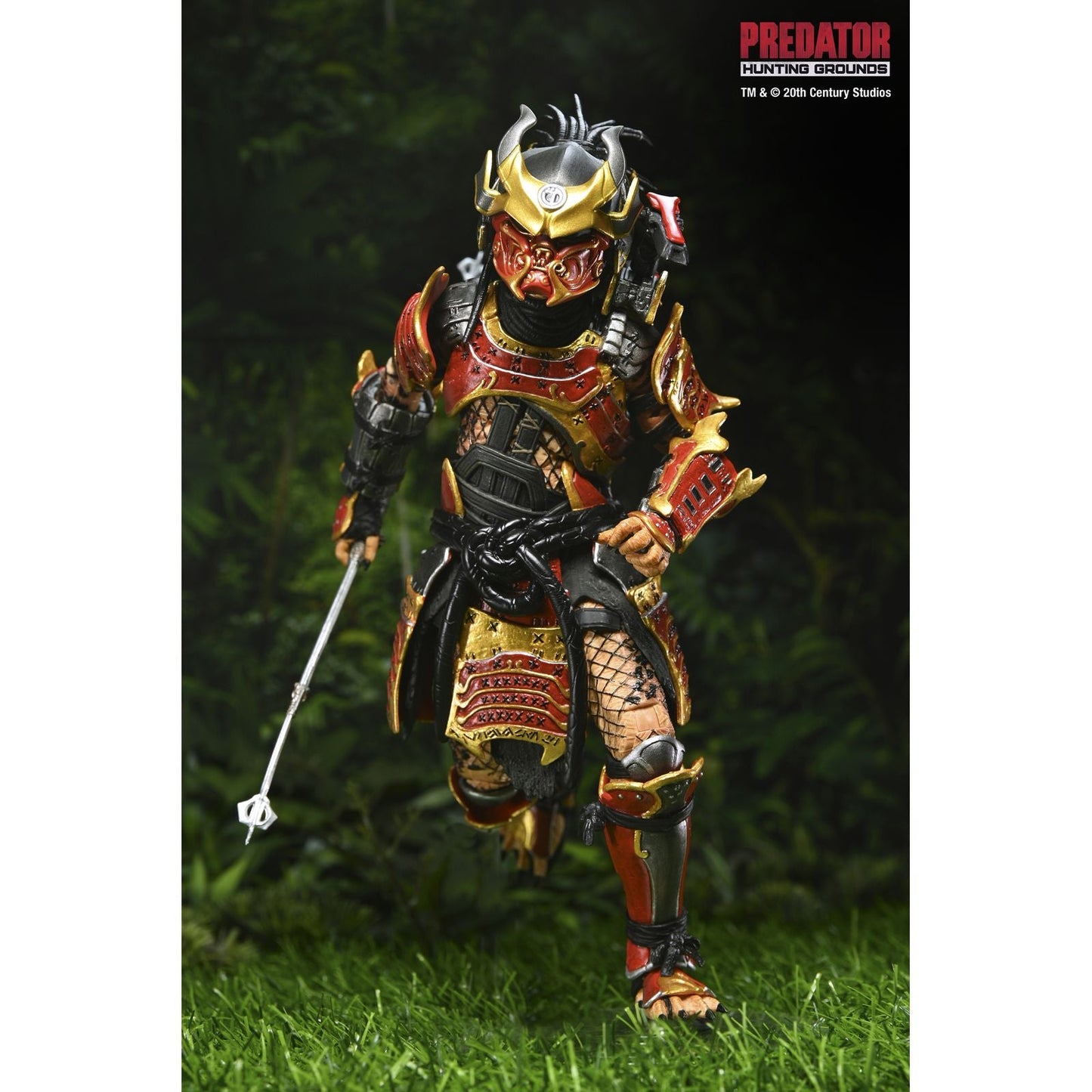 ULTIMATE SAMURAI PREDATOR FIGURA 18 CM PREDATOR: HUNTING GROUNDS