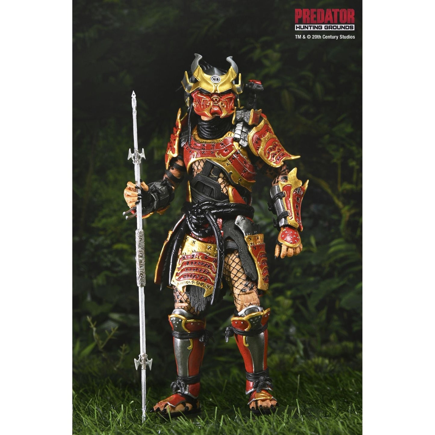 ULTIMATE SAMURAI PREDATOR FIGURA 18 CM PREDATOR: HUNTING GROUNDS