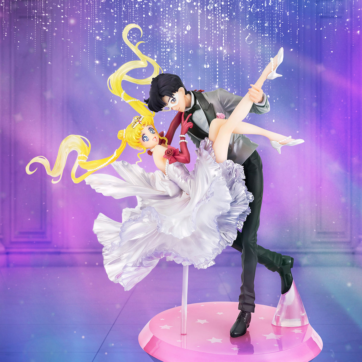 USAGI & TUXEDO MASK MOONLIGHT GLOW VERSION FIGURA 23,5 CM SAILOR MOON FIGUARTS ZERO CHOUETTE COLLECTORS SHOP