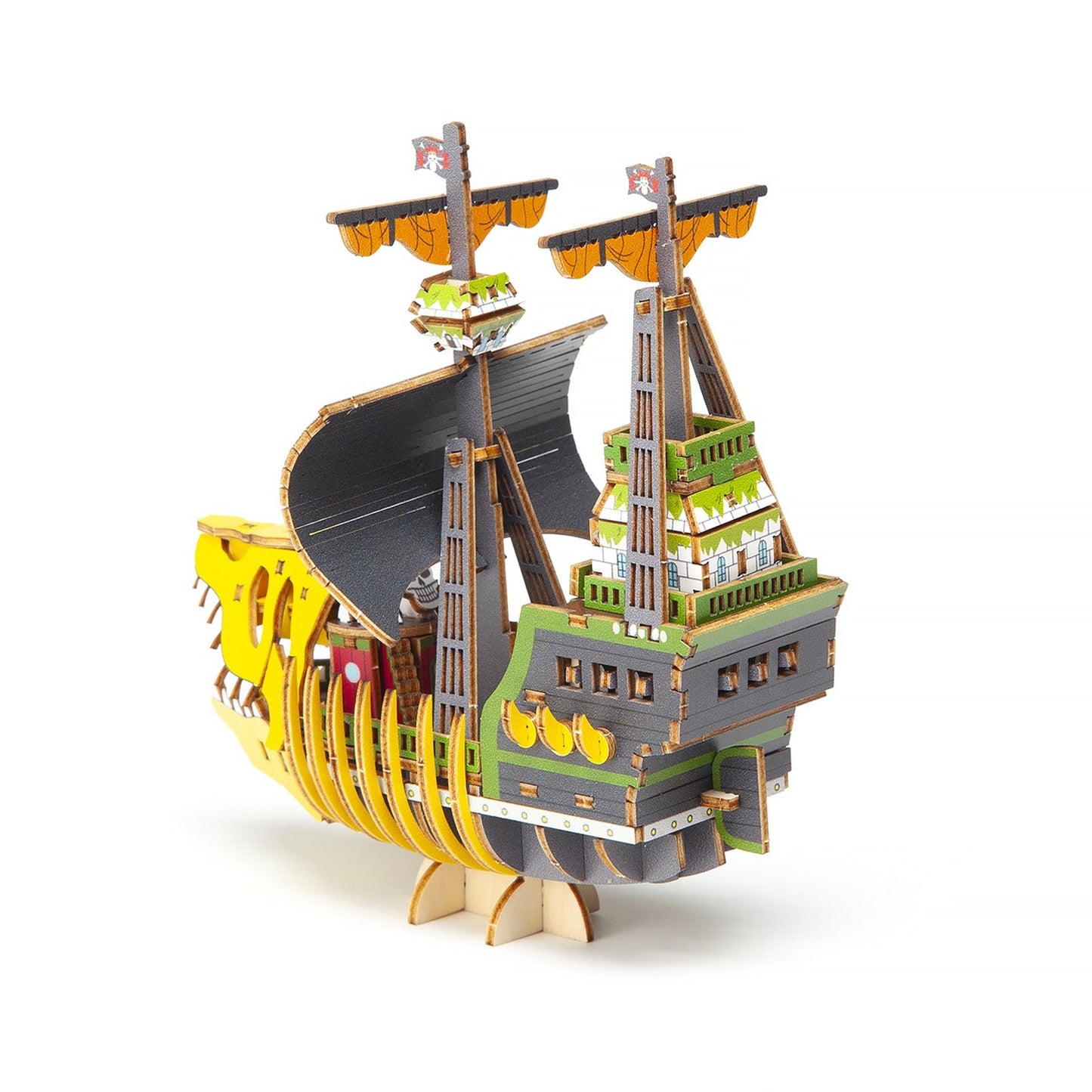VICTORIA PUNK SET MONTAJE 13,5 CM ONE PIECE WA-GU-MI WOODEN ART