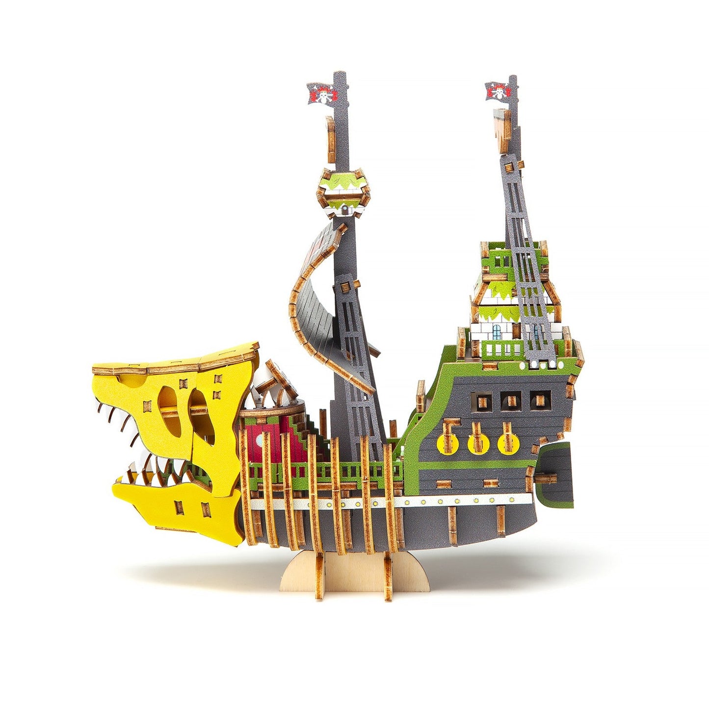VICTORIA PUNK SET MONTAJE 13,5 CM ONE PIECE WA-GU-MI WOODEN ART