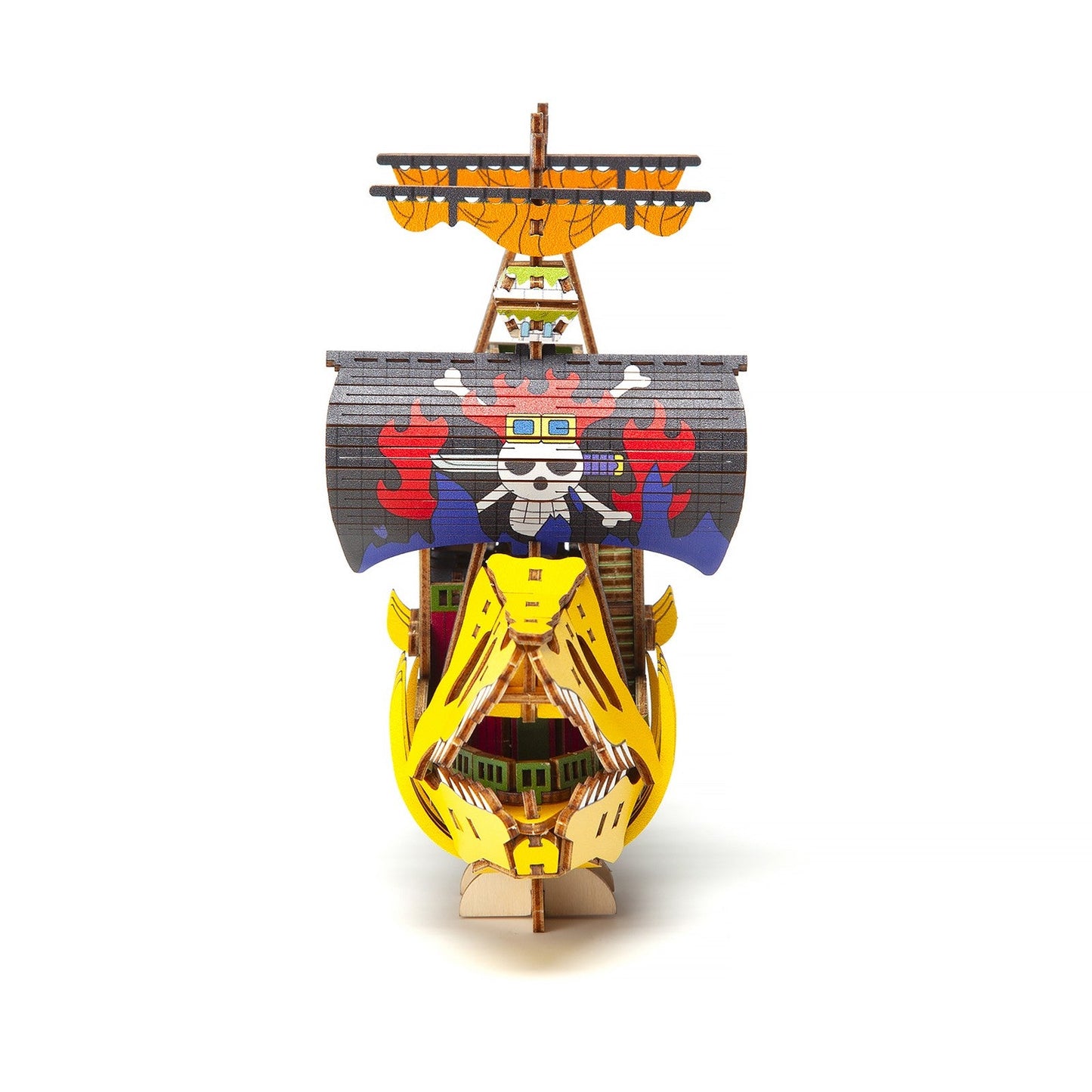 VICTORIA PUNK SET MONTAJE 13,5 CM ONE PIECE WA-GU-MI WOODEN ART