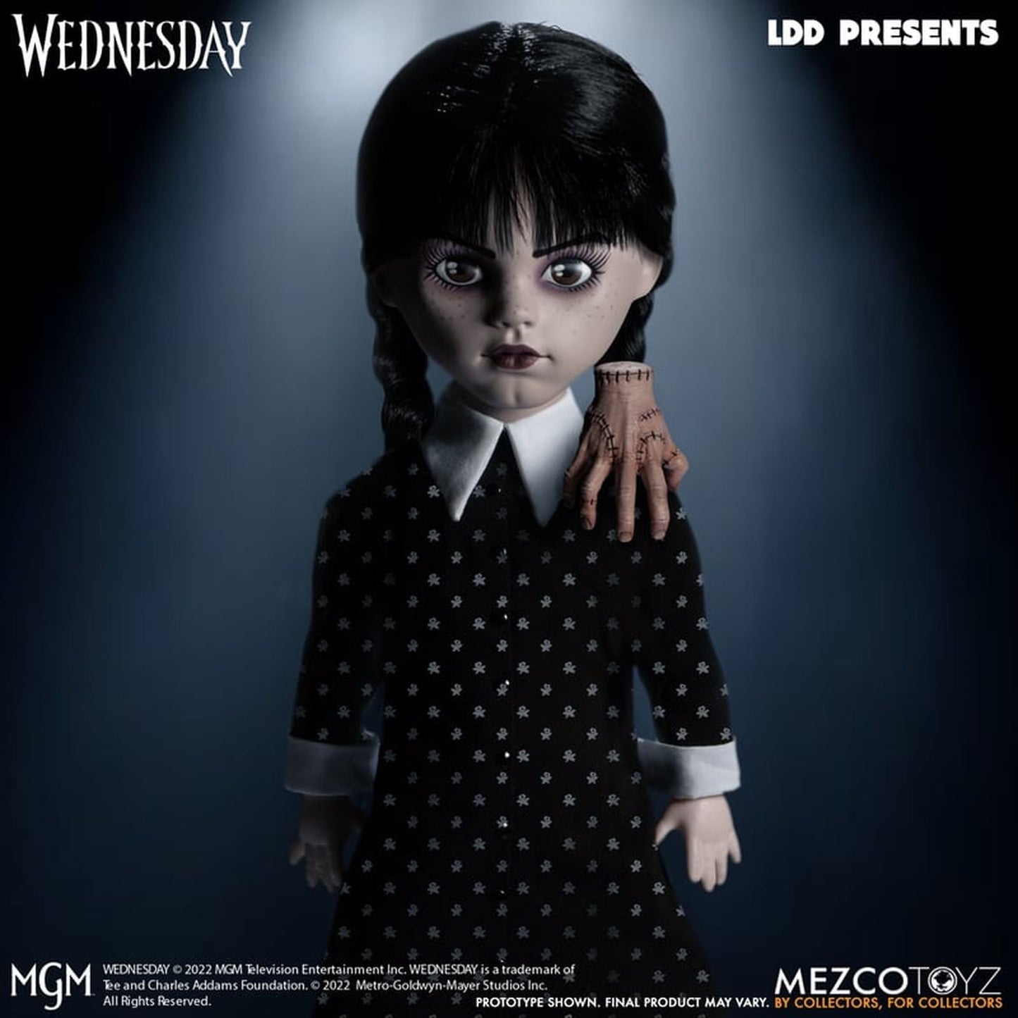 WEDNESDAY FIGURA 25 CM WEDNESDAY LIVING DEAD DOLLS RE-RUN
