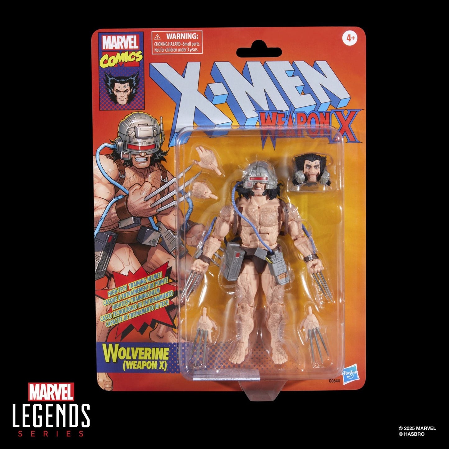 WOLVERINE (WEAPON X) FIGURA 15 CM X-MEN MARVEL LEGENDS SERIES