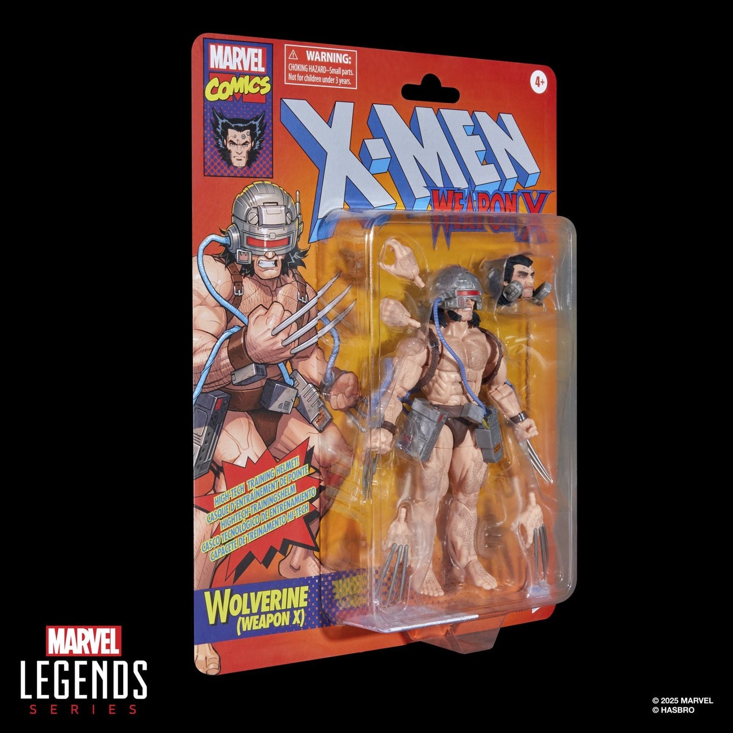 WOLVERINE (WEAPON X) FIGURA 15 CM X-MEN MARVEL LEGENDS SERIES