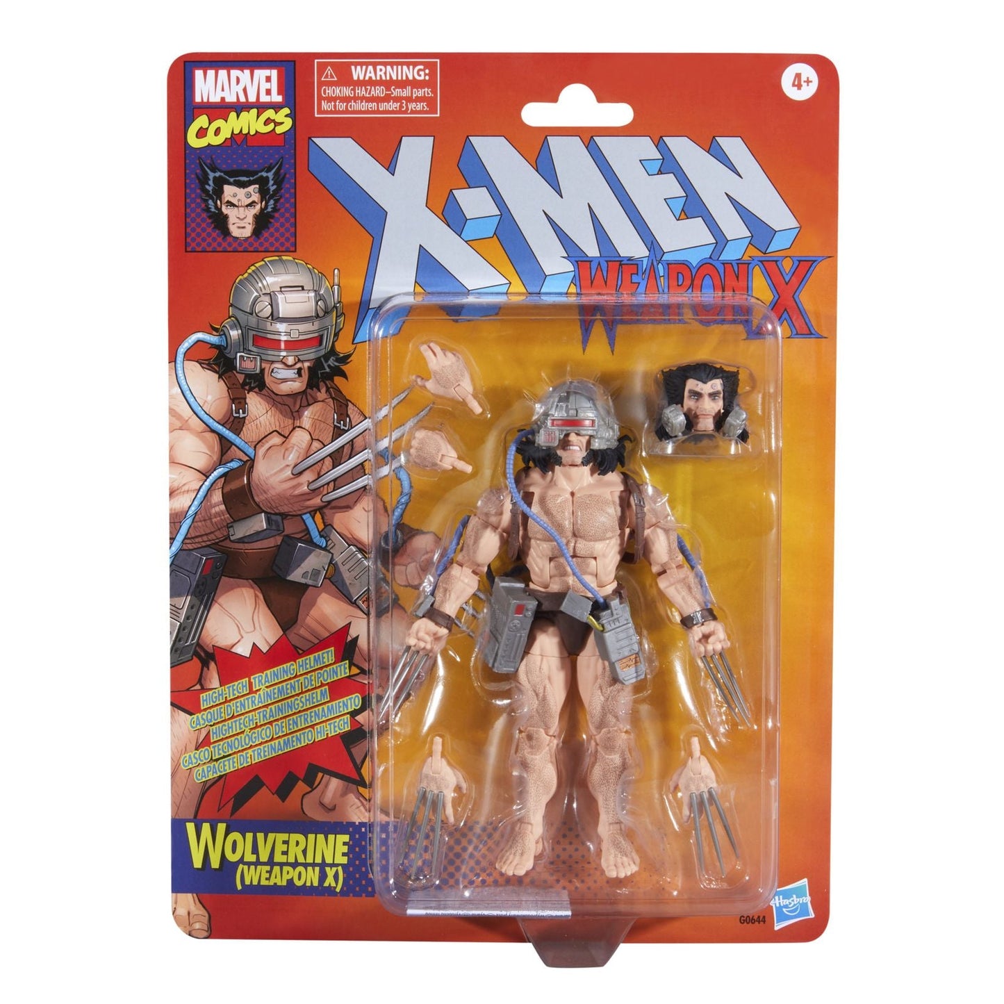 WOLVERINE (WEAPON X) FIGURA 15 CM X-MEN MARVEL LEGENDS SERIES