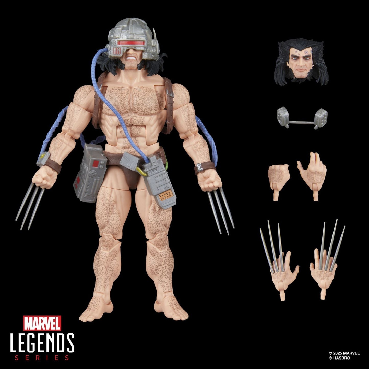 WOLVERINE (WEAPON X) FIGURA 15 CM X-MEN MARVEL LEGENDS SERIES