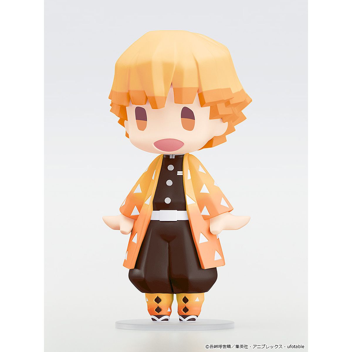 ZENITSU AGATSUMA FIGURA 10 CM DEMON SLAYER KIMETSU NO YAIBA HELLO GOOD SMILE