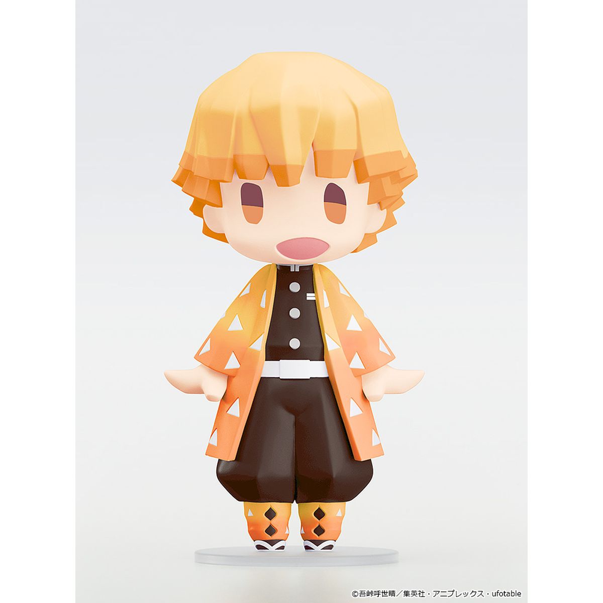 ZENITSU AGATSUMA FIGURA 10 CM DEMON SLAYER KIMETSU NO YAIBA HELLO GOOD SMILE