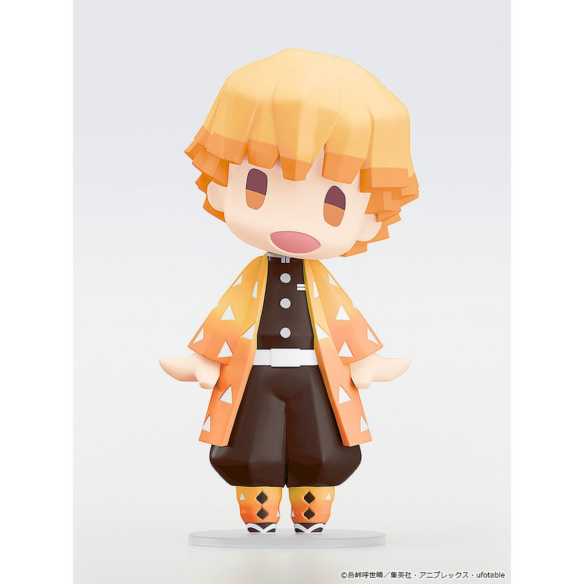ZENITSU AGATSUMA FIGURA 10 CM DEMON SLAYER KIMETSU NO YAIBA HELLO GOOD SMILE