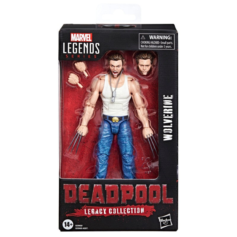 HASBRO MARVEL LEGENDS SERIES WOLVERINE DEADPOOL LEGACY COLLECTION - Z POP Toys