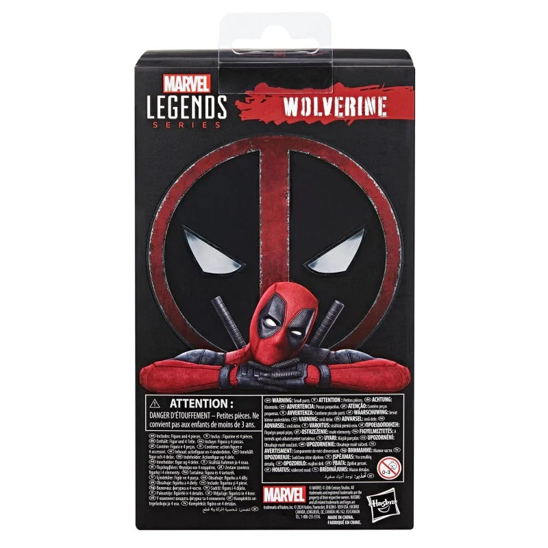HASBRO MARVEL LEGENDS SERIES WOLVERINE DEADPOOL LEGACY COLLECTION - Z POP Toys