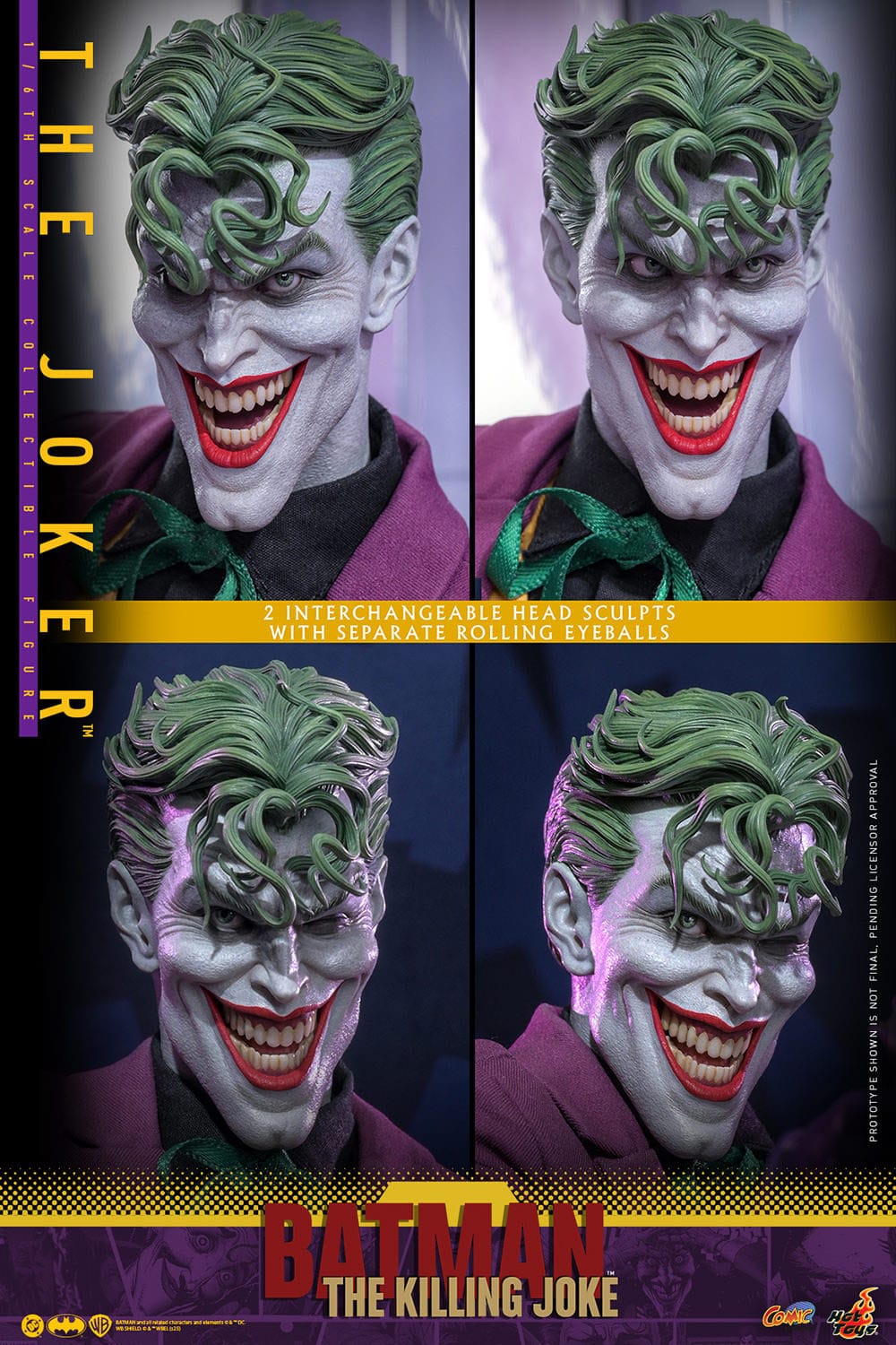 HOT TOYS - DC - Figura 1/6 The Joker 31 cm