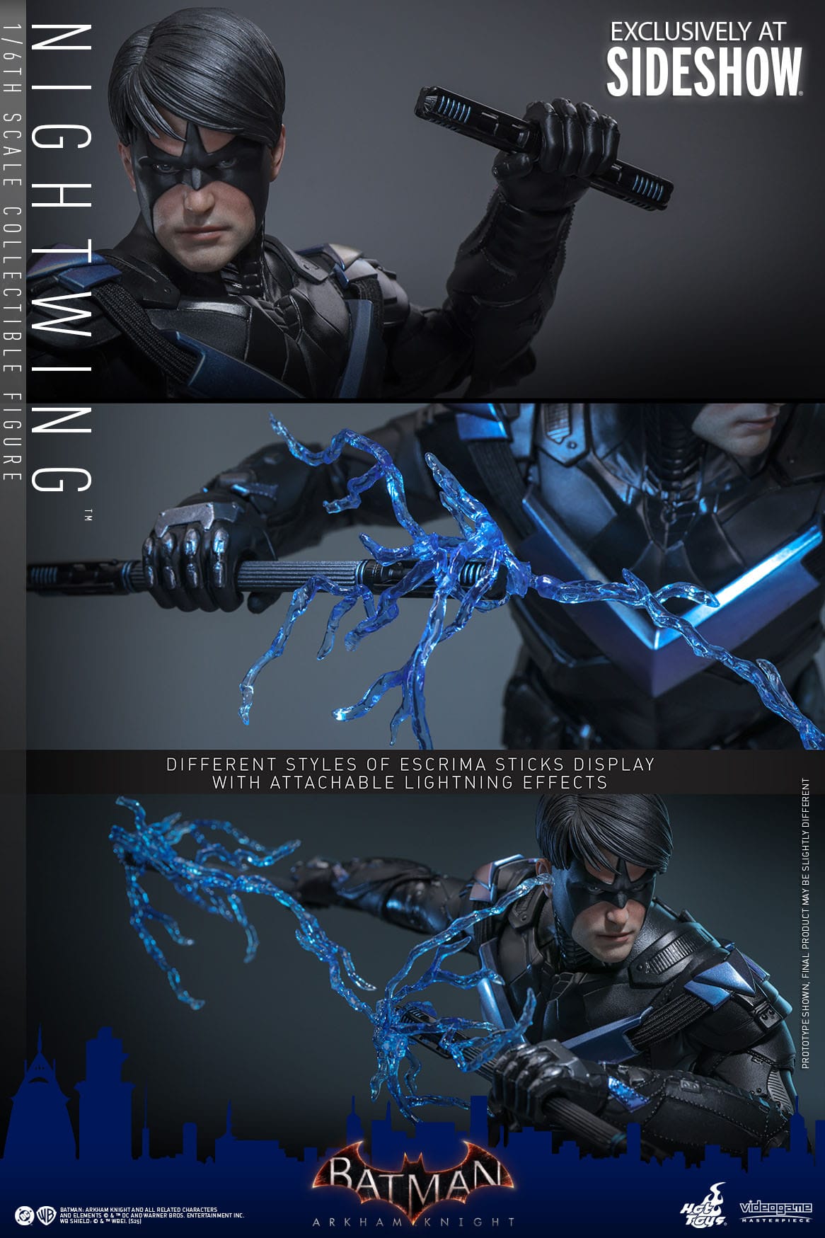 HOT TOYS - DC - Figura Videogame Masterpiece 1/6 Nightwing 30 cm