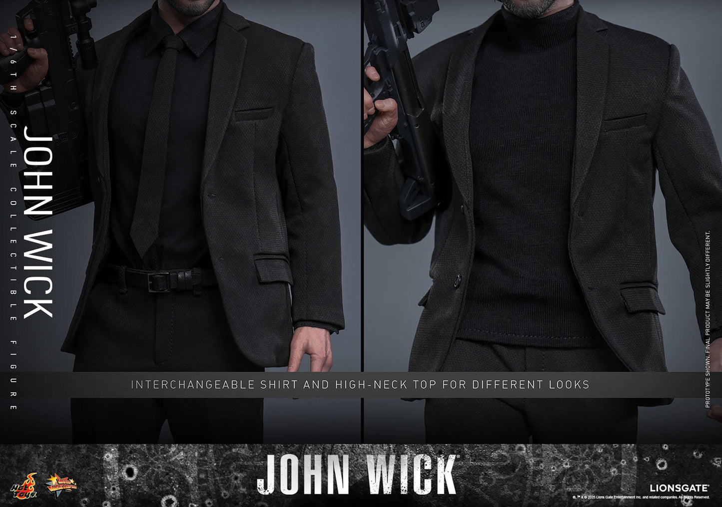 HOT TOYS - JOHN WICK - Figura Movie Masterpiece 1/6 John Wick 31 cm