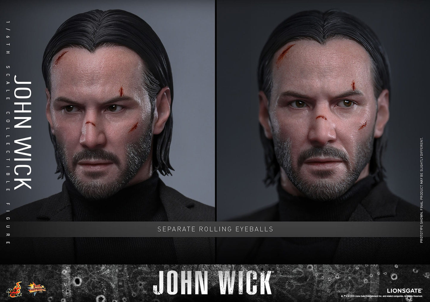 HOT TOYS - JOHN WICK - Figura Movie Masterpiece 1/6 John Wick 31 cm