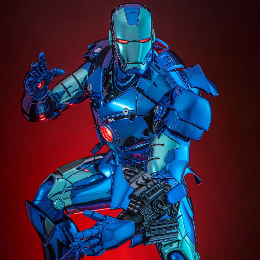 HOT TOYS - MARVEL - Figura Movie Masterpiece Diecast 1/6 Iron Man Mark III 33 cm