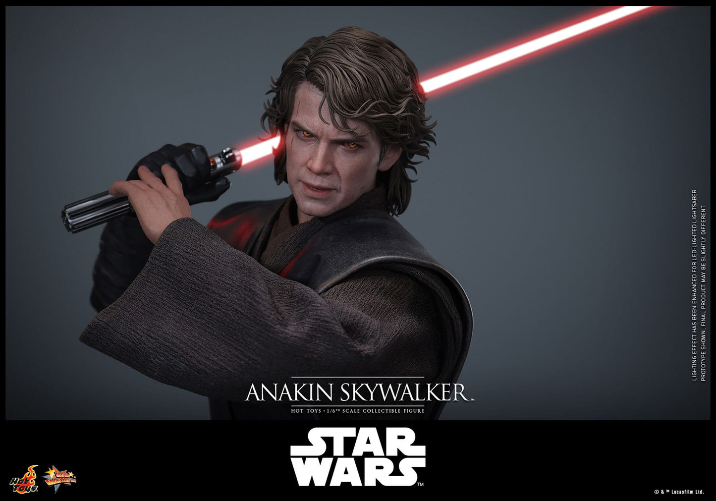 HOT TOYS - STAR WARS - Figura Movie Masterpiece 1/6 Anakin Skywalker 31 cm